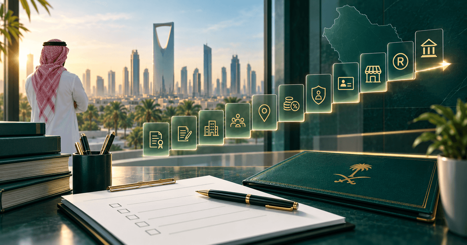 التراخيص والتسجيلات الرسمية للشركات في السعودية - دليل الامتثال الكامل