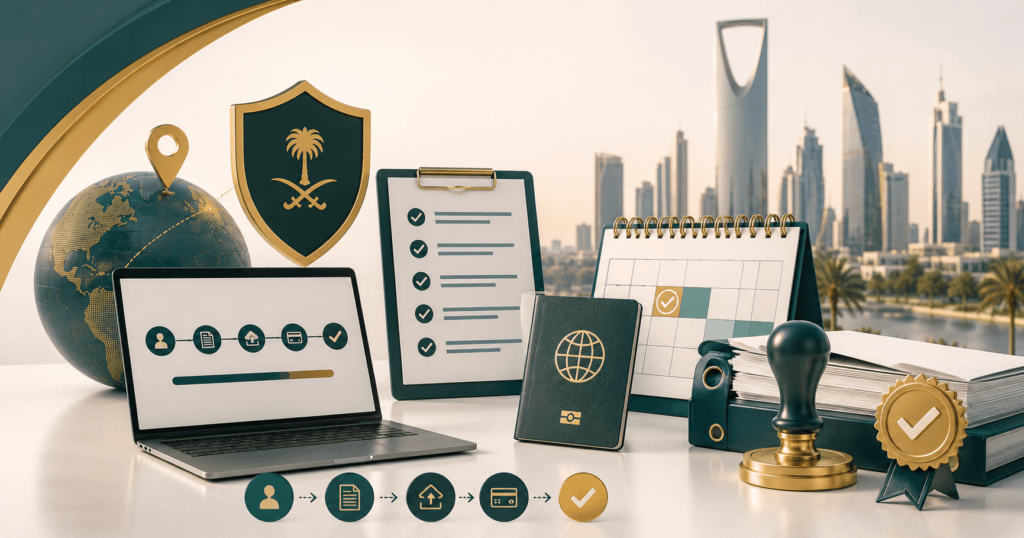 خطوات التقديم على الإقامة المميزة وتجديدها 2026 6 خطوات التقديم على الإقامة المميزة وتجديدها 2026