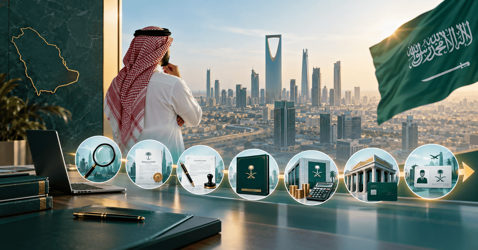 كيف تؤسس شركتك في السعودية - الدليل الشامل خطوة بخطوة 2026 1 كيف تؤسس شركتك في السعودية - الدليل الشامل خطوة بخطوة 2026