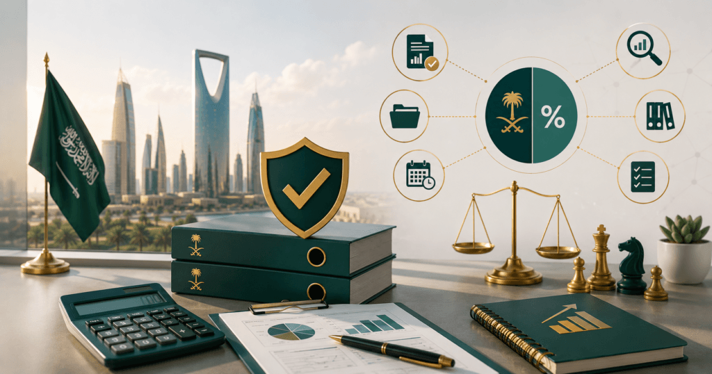 كيف تدير التزاماتك الضريبية في السعودية باحتراف بدون أخطاء أو غرامات 3 كيف تدير التزاماتك الضريبية في السعودية باحتراف بدون أخطاء أو غرامات